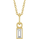The Winona — Diamond Necklace - Yellow