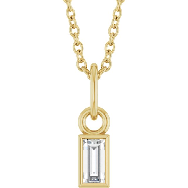 The Winona — Diamond Necklace - Yellow