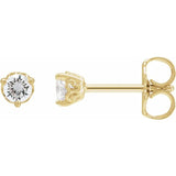 The Yule — Stud Earrings - Rose