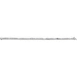 7" Lab Grown Diamond Accented Line Bracelet in 14K White Gold (4 ... - view 2