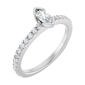 The Vespera Engagement Ring hero