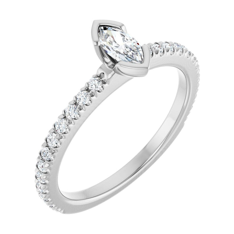 The Vespera Engagement Ring hero