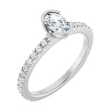 The Vespera Engagement Ring three-quarter