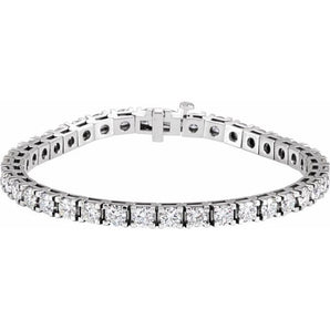 The Jorunn — Line Diamond Bracelet - Yellow