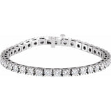 The Jorunn — Line Diamond Bracelet - Yellow