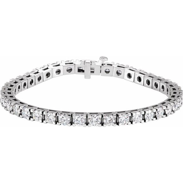 The Jorunn — Line Diamond Bracelet - Yellow