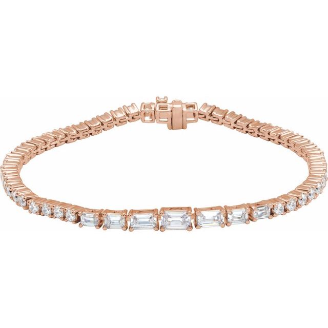 The Serenella — Line Diamond Bracelet - Yellow