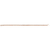 7" Lab Grown Diamond Line Bracelet in 14K White Gold (4 5/8 ct tw... - view 4