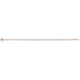 7" Lab Grown Diamond Line Bracelet in 14K White Gold (5 1/2 ct tw... - view 3