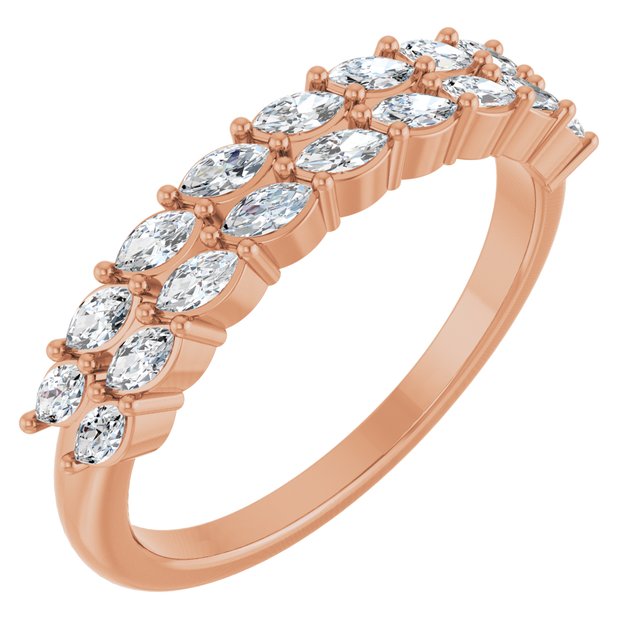 The Thessaly — Diamond Anniversary Band - Rose