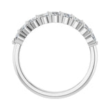 1/2 ct tw Diamond Lab Grown Anniversary Band in 14K White Gold... - view 2