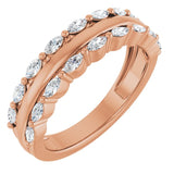 The Artemisia — Diamond Anniversary Band - Rose