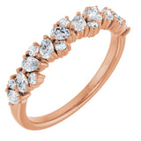 The Xaviere — Diamond Anniversary Band - Rose