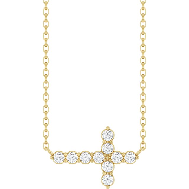 The Celestine — Diamond Necklace - Yellow