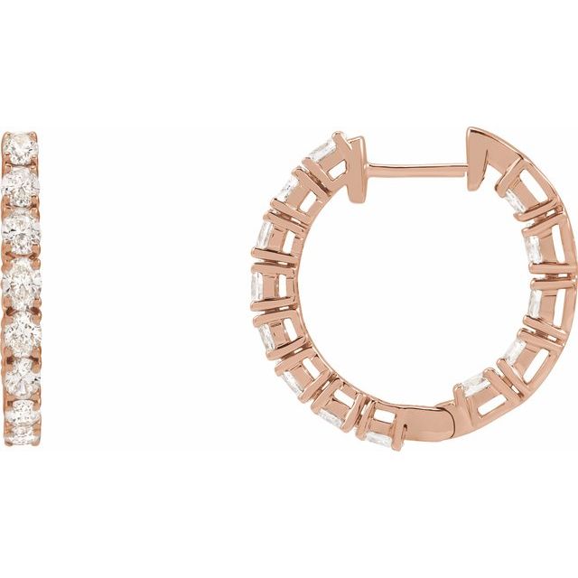 The Zeb — Oval Hoop Earrings - Yellow
