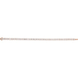 7" Lab Grown Diamond Line Bracelet in 14K White Gold (10 1/2 ct t... - view 5