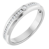 Diamond Wedding Band — 1.7 mm Round (126928)