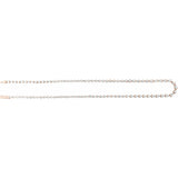 10 ct tw Line Lab Grown Diamond Necklace in 14K White Gold (18")... - view 2