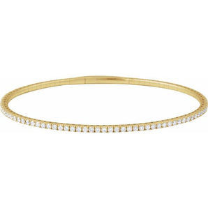 The Jorin — Accented Diamond Bracelet - Yellow
