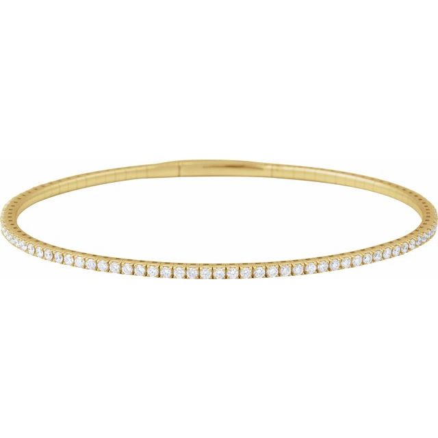 The Jorin — Accented Diamond Bracelet - Yellow