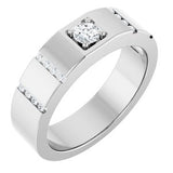 Diamond Wedding Band — 3.75 mm Round (126905)