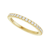 1 ct tw Diamond Lab Grown Anniversary Band in 14K White Gold... - view 5
