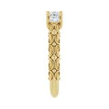 1/2 ct tw Five-Stone Lab Grown Anniversary Band in 14K White Gold... - view 4