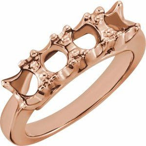 The Cavo Anniversary Band — Rose Gold