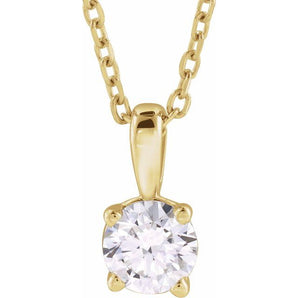 The Myra — Diamond Necklace - Yellow