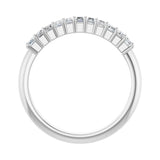1/2 ct tw Diamond Lab Grown Anniversary Band in 14K White Gold... - view 2