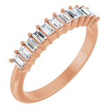 The Zara — Diamond Anniversary Band - Rose