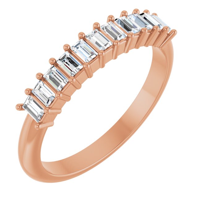 The Zara — Diamond Anniversary Band - Rose