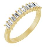 The Zara — Diamond Anniversary Band - Yellow