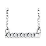 6 ct tw Solitaire Lab Grown Diamond Necklace in 14K White Gold (1... - view 2