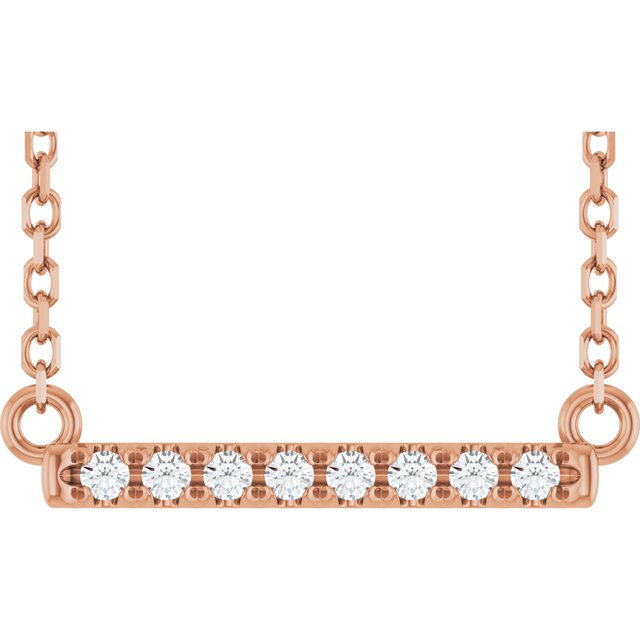 The Lepus — Diamond Necklace - Rose