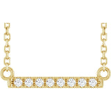 The Lepus — Diamond Necklace - Yellow