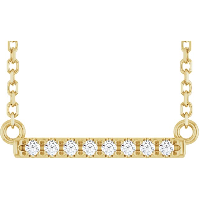 The Lepus — Diamond Necklace - Yellow