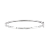 7" Lab Grown Diamond Accented Bracelet in 14K White Gold (1/4 ct ...