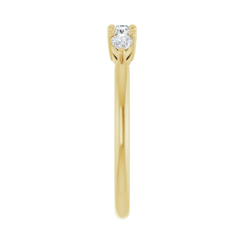 1 ct tw Diamond Lab Grown Anniversary Band in 14K White Gold... - view 4