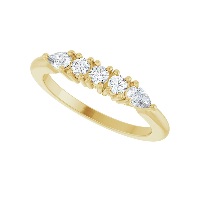 1 ct tw Diamond Lab Grown Anniversary Band in 14K White Gold... - view 5