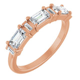 The Luxe — Diamond Anniversary Band - Rose