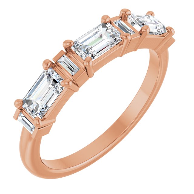 The Luxe — Diamond Anniversary Band - Rose