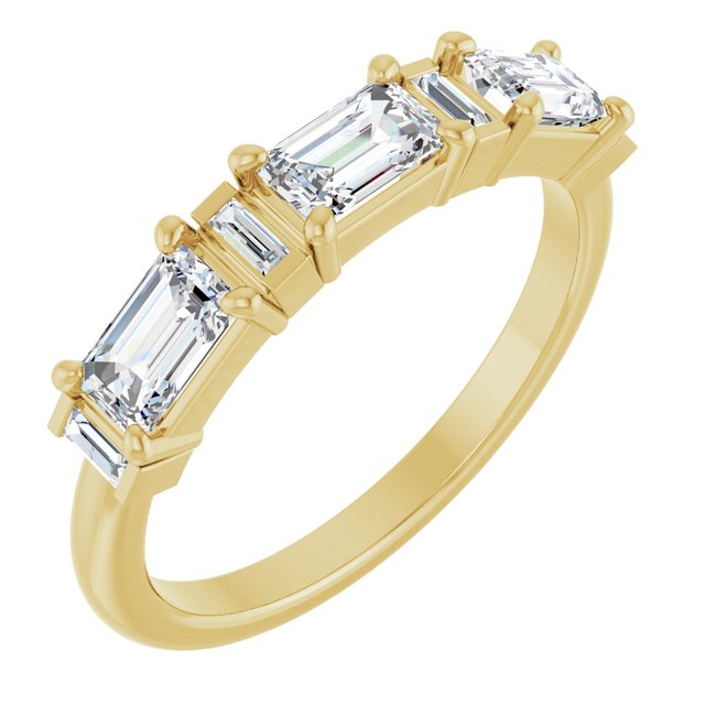 The Luxe — Diamond Anniversary Band - Yellow