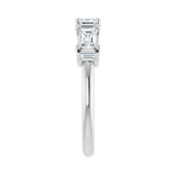 1 1/2 ct tw Diamond Lab Grown Anniversary Band in 14K White Gold... - view 4