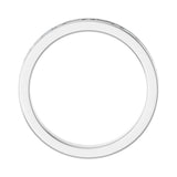 1/3 ct tw Channel-Set Lab Grown Anniversary Band in 14K White Gol... - view 2