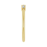 1/10 ct tw Three-Stone Lab Grown Anniversary Band in 14K White Go... - view 4