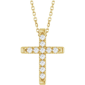The Peridot — Diamond Necklace - Yellow