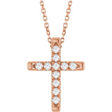 The Peridot — Diamond Necklace - Rose