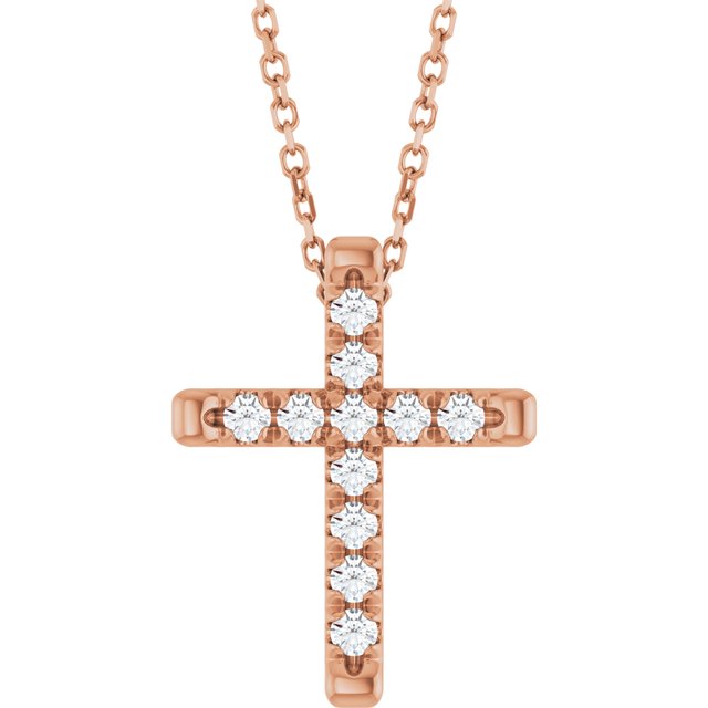 The Peridot — Diamond Necklace - Rose