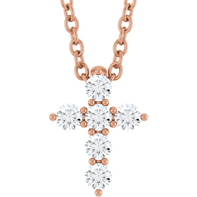 The Delphi — Diamond Necklace - Rose